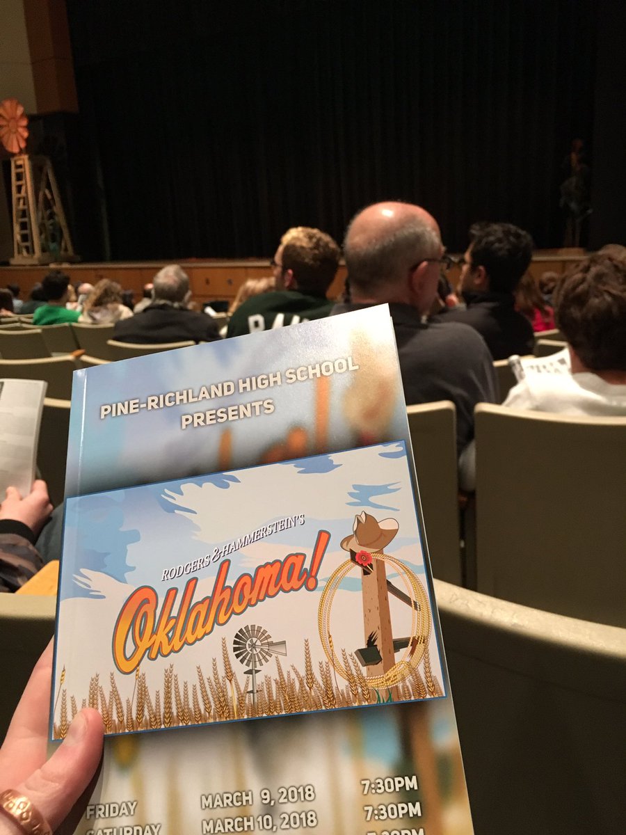 talbotplayers's tweet image. Break a leg @PRHS_Musical !! We can't wait to give your show an Oklahoma hello!