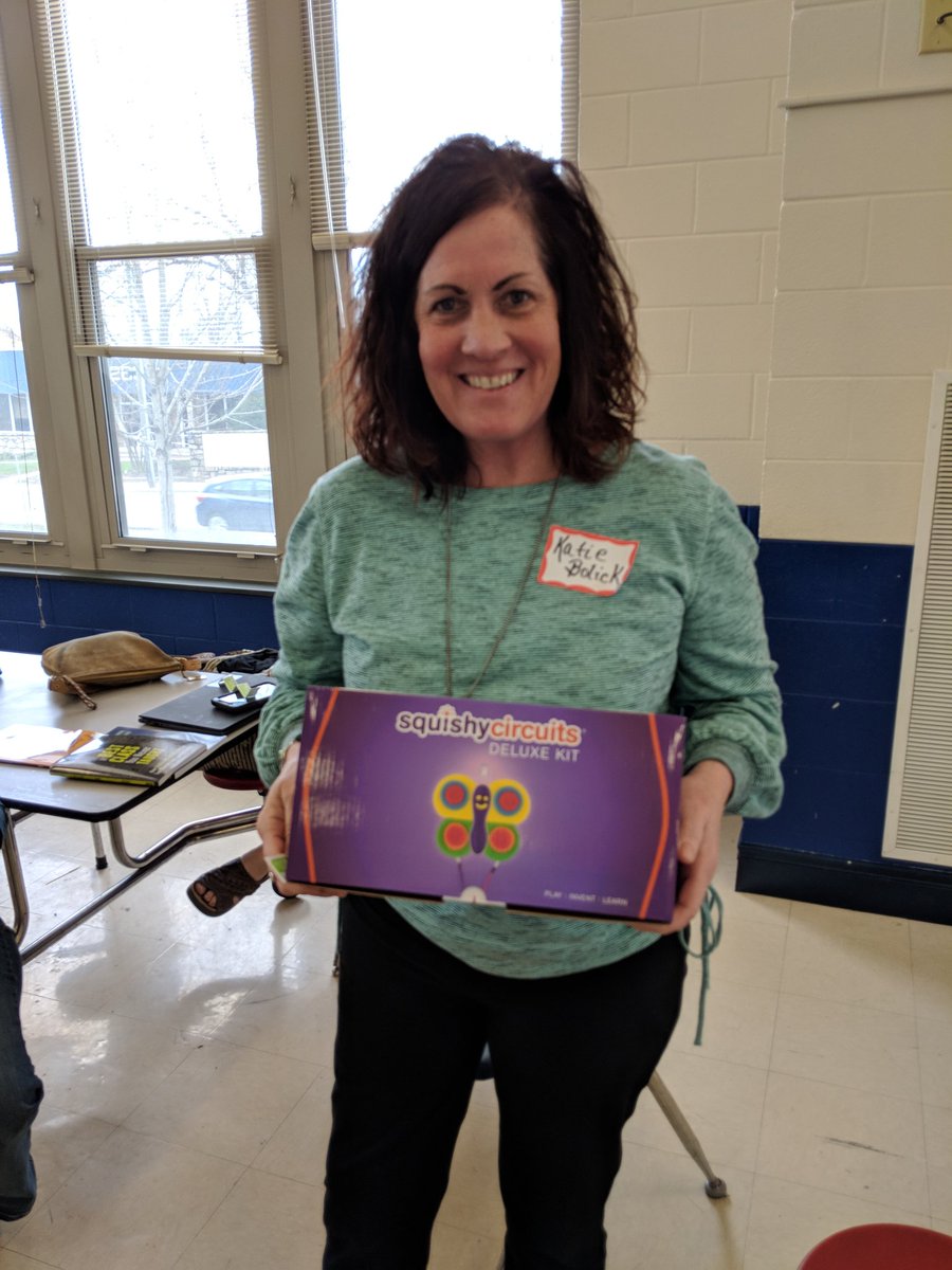 Thank you <a href="/SquishyCircuits/">Squishy Circuits</a> for supporting teachers at #edcampAVL