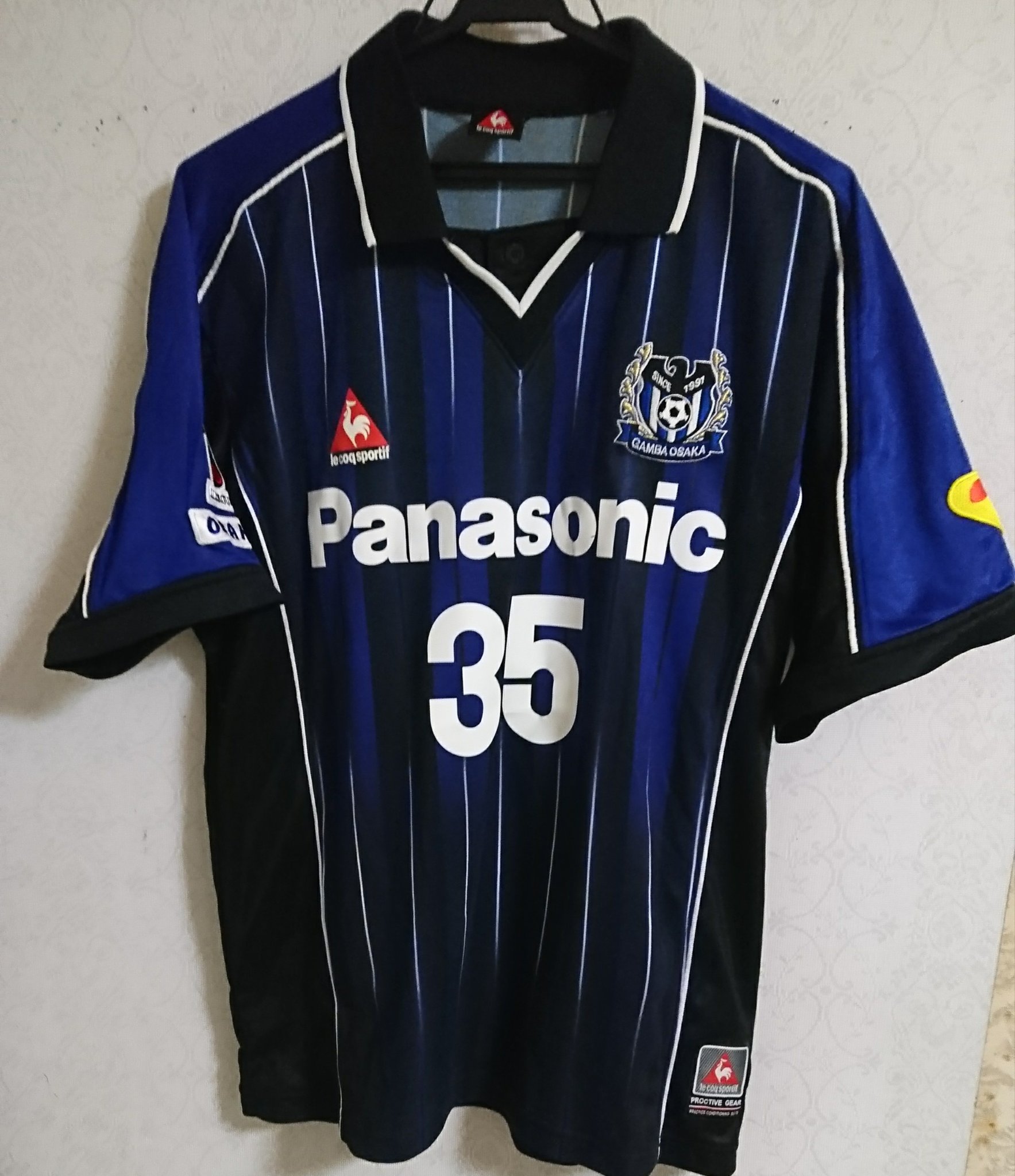 92 GAMBA OSAKA (A) #4 adidas Panasonic Mach Worn | Kyorozo's