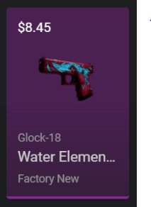 VirlOasis's tweet photo. 🎉 GLOCK-18 | WATER ELEMENTAL GIVEAWAY 🎉

TO ENTER :
✅ FOLLOW @CSGONadeGG
✅ RT
✅ TAG A FRIEND

#CSGOGiveaway

24 HRS! GL! https://t.co/Wx9tBA2rtz