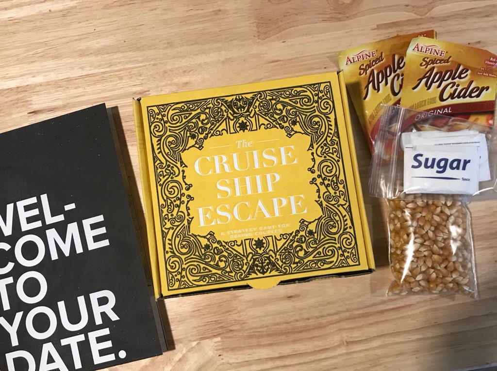 tiffanykaye_'s tweet image. Instead of partaking in St. Patty’s day madness like we usually do, the hubs and I decided to do a datebox: our own escape room, apple cider, and kettle corn 😍😍😍. Happy St. Patrick’s day everyone!

#datenight #datebox #escaperoom