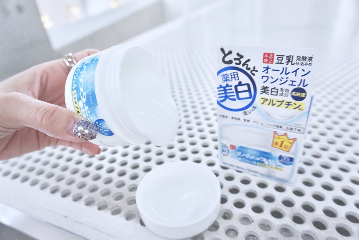 のん בטוויטר なめらか本舗 とろんと濃ジェル薬用美白 Get T Co Bkprqvamhe 化粧水 美容液 乳液 クリーム パック効果 化粧下地 １つで６役大人気の オールインワンジェル Nameraka Honpo 豆乳イソフラボン 美白 美白ケア