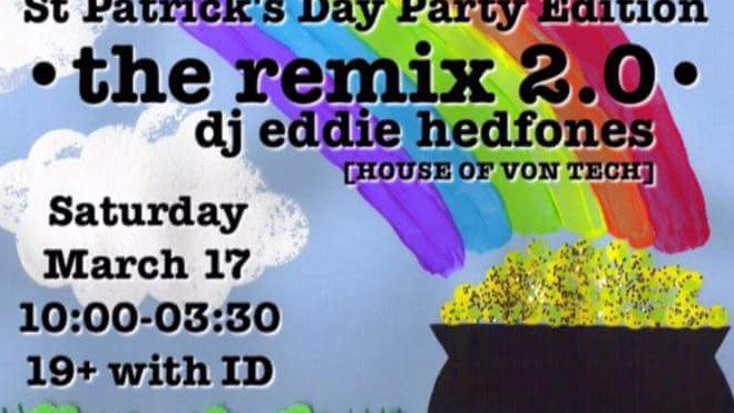 The Remix 2 with DJ eddie  hedfones tonight!