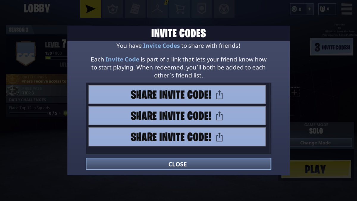 OutOffSpaceC's tweet photo. FORTNITE CODES!! Follow, Retweet and then dm me! #FortniteiOS #fortnitecodes #fortnitecode #Fortnitemobile code #FortniteDown #Fortnite ! https://t.co/sNdYcbmmK5