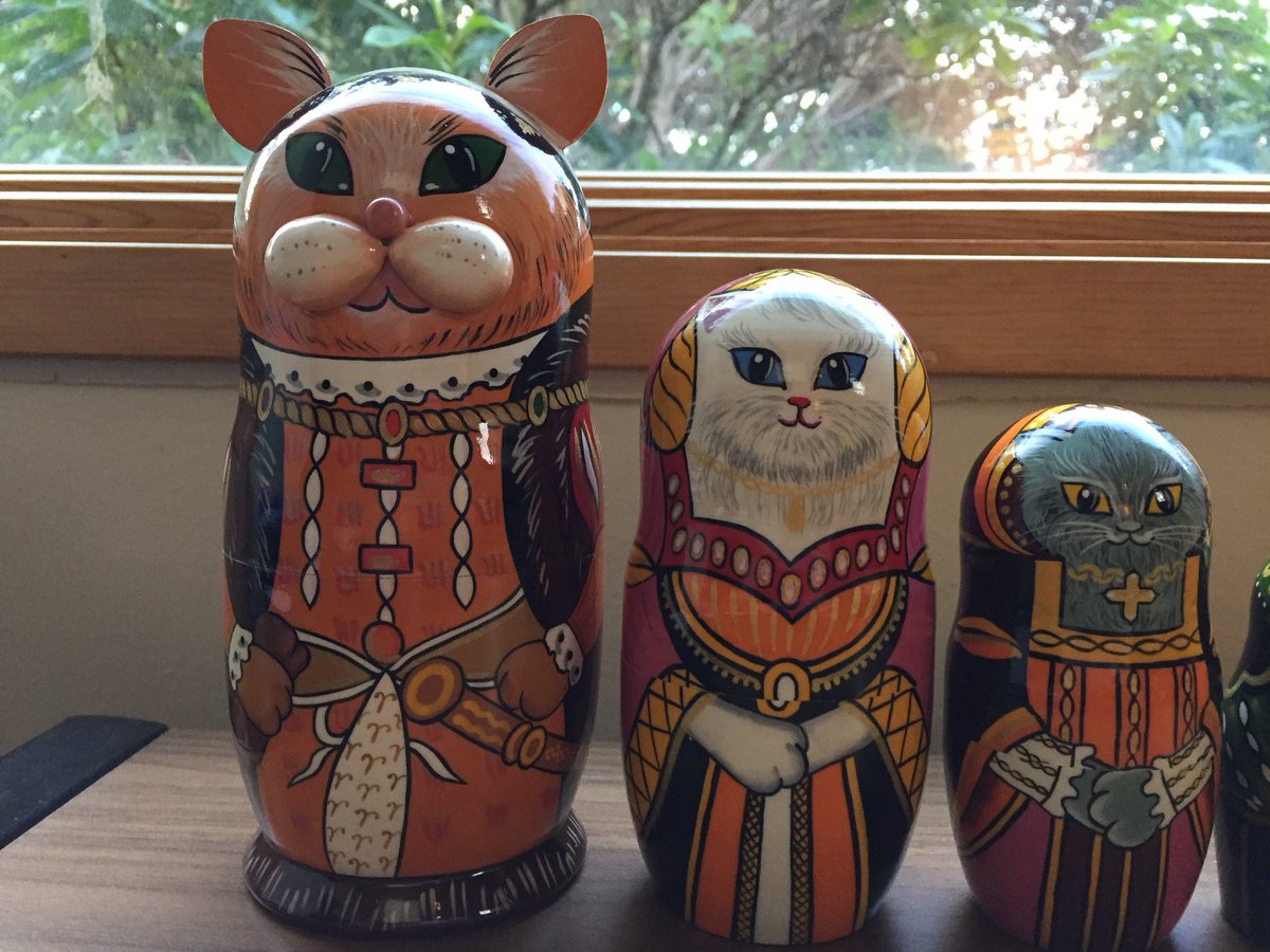 henry viii russian dolls