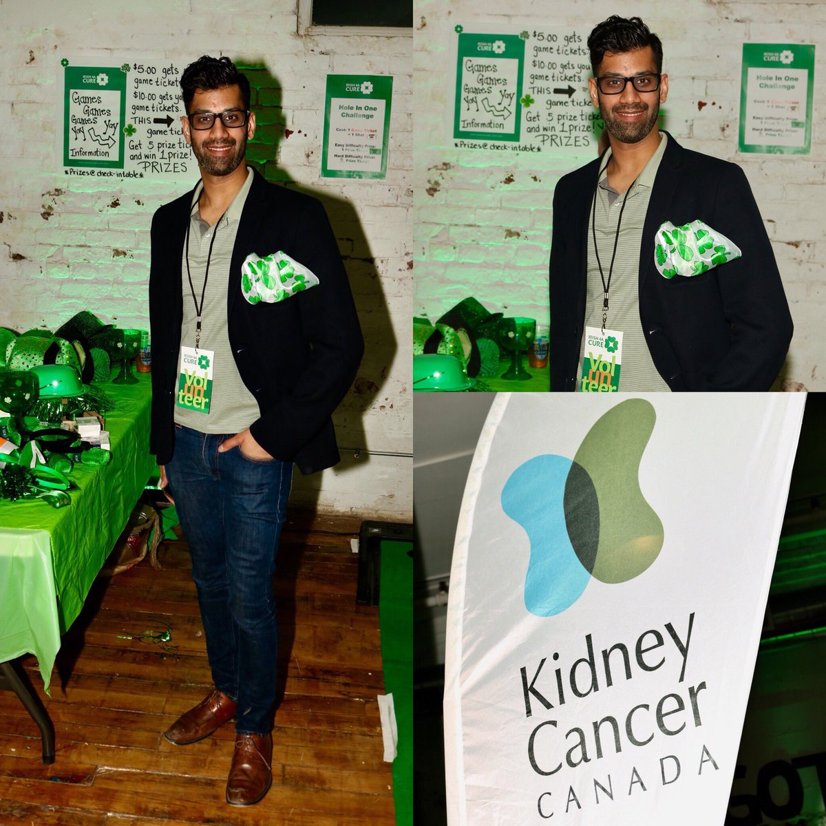 BKONTHESCENE's tweet photo. #i4ac #kidneycancer #StPaddysDay #StPatricksDay2018 #allForAGreatCause https://t.co/Rt5dsgOH31