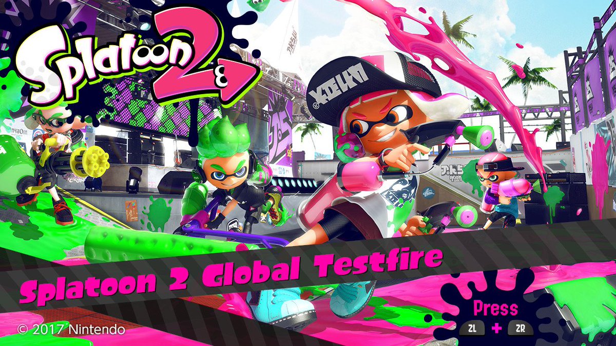 hepointatsquib's tweet image. remember when #Splatoon2 #Testfire #NintendoSwitch
