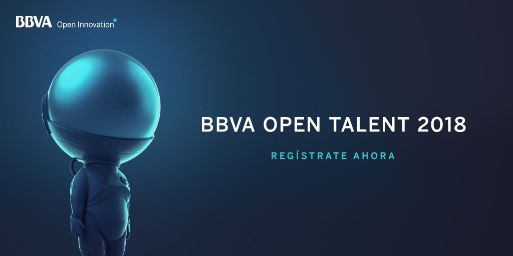 ¡Te estamos buscando! Ya está aquí #BBVAOpenTalent, donde #startups como la tuya podrán ganar 50.000€. Entra y conoce todos los detalles: bbva.info/2G28W2q