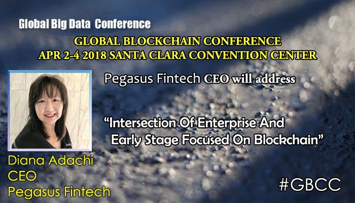 Very excited <a href="/DianaAdachi/">Diana Adachi</a> CEO <a href="/PegasusFintech/">PegasusFintech</a> speaking at
#GBCC #SantaClara Convention Center buff.ly/2IwPtIj Hurry!! seats are filling up register now &amp; SAVE $125 use promo code TWITTER