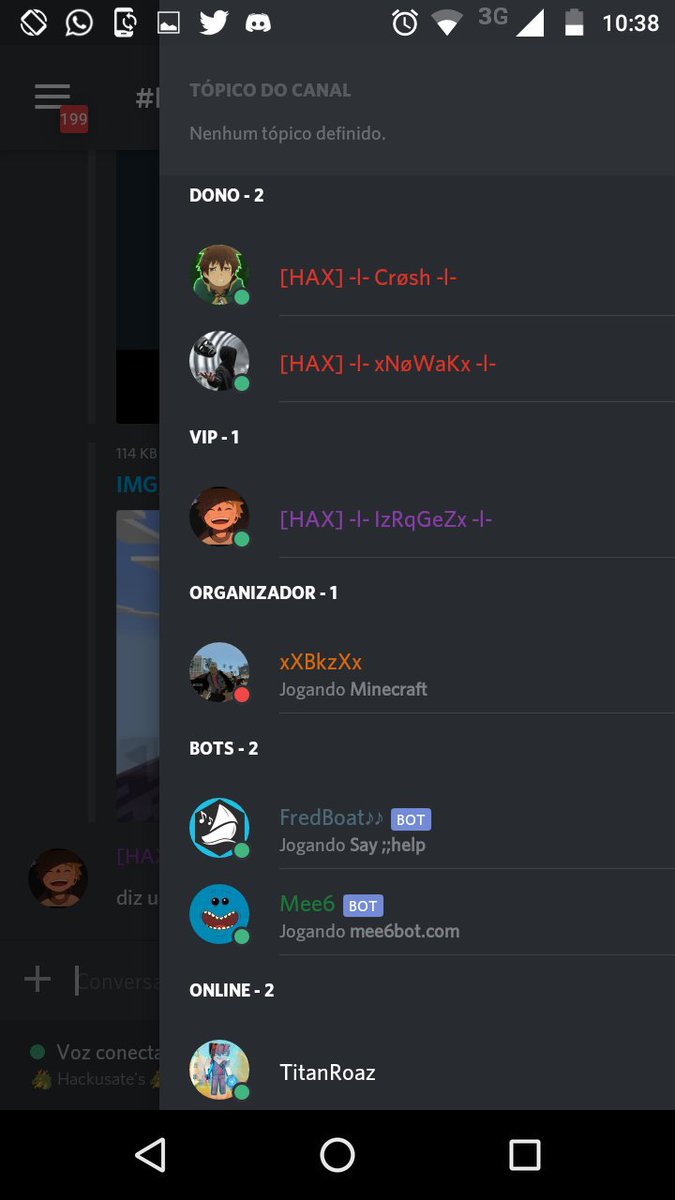 New Discord SERVER:

discord.gg/nNUFWDC

Entra ae papo reto