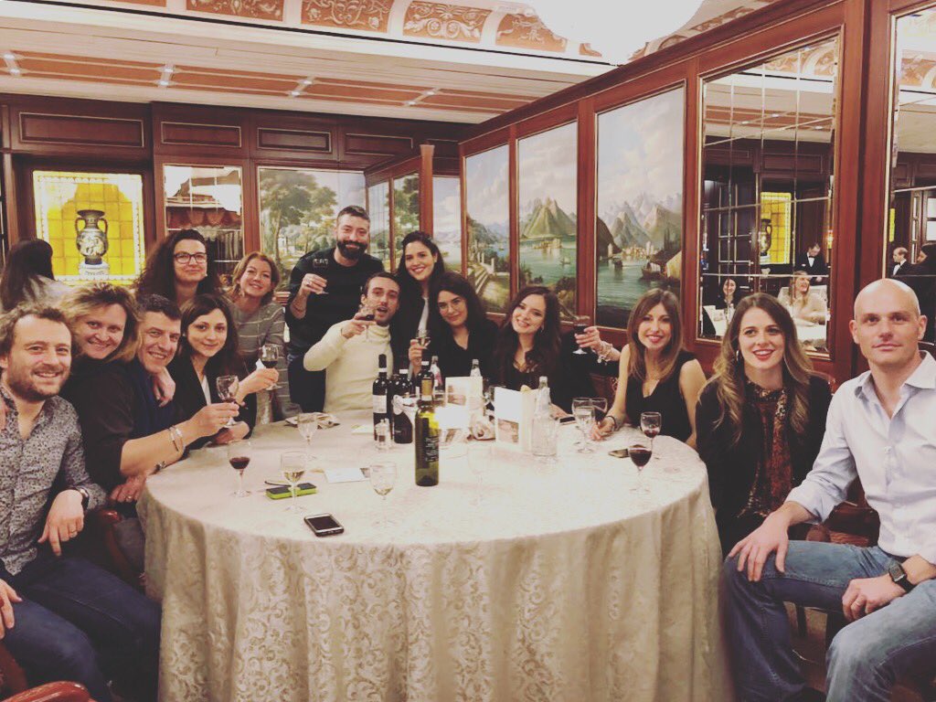 Here we are! After the great dinner we are ready to party! @iannaconelab #researchlife #OSR2018 #greatscience #immunology #proudtobeimmunologist #retreat #partytime #scienceisfun