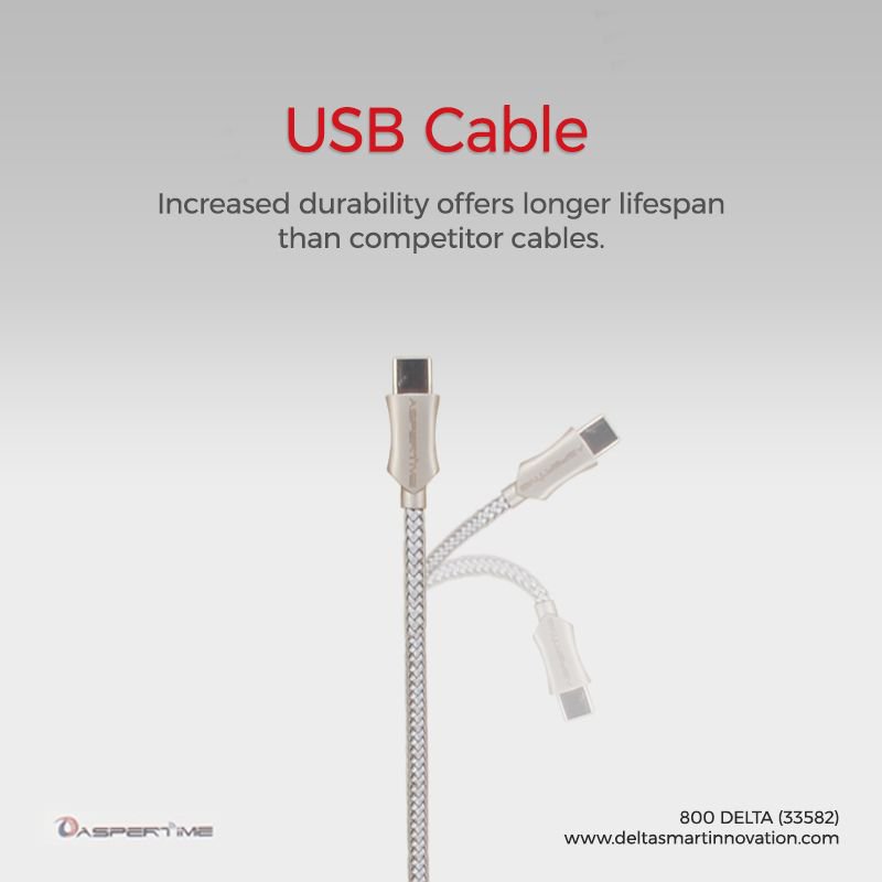 deltasmartuae's tweet image. #smartcable #usbcable #smartsignal #delta
A multi purpose Smart USB Cable to charge your smart devices.