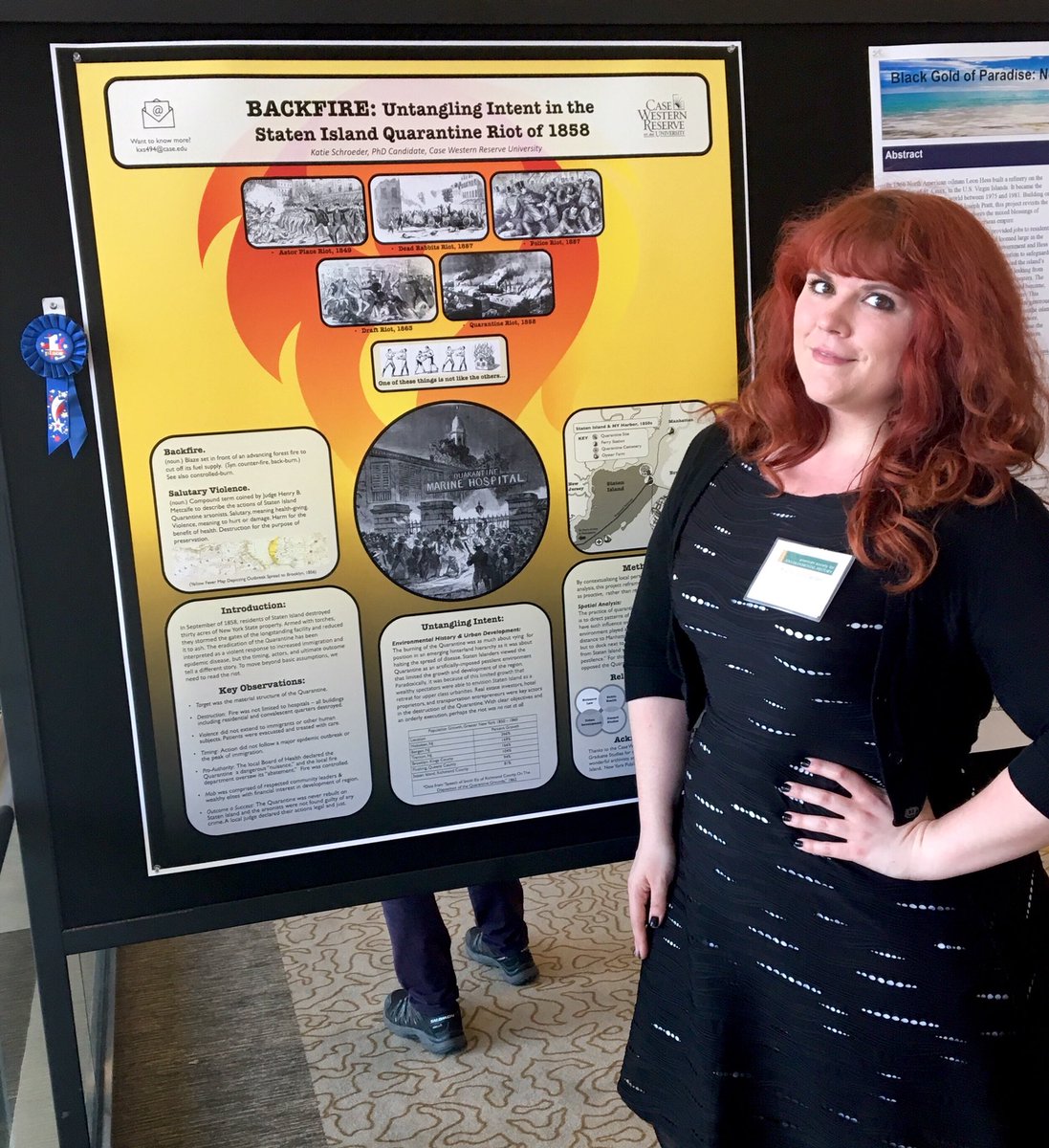 QuarantineKatie's tweet image. Beyond impressed with the warm and welcoming spirit of #ASEH2018 To my fellow poster presenters, your work was fantastic. Happy to have made so many new friends, and can’t wait until next year! #ASEH2018Tweets