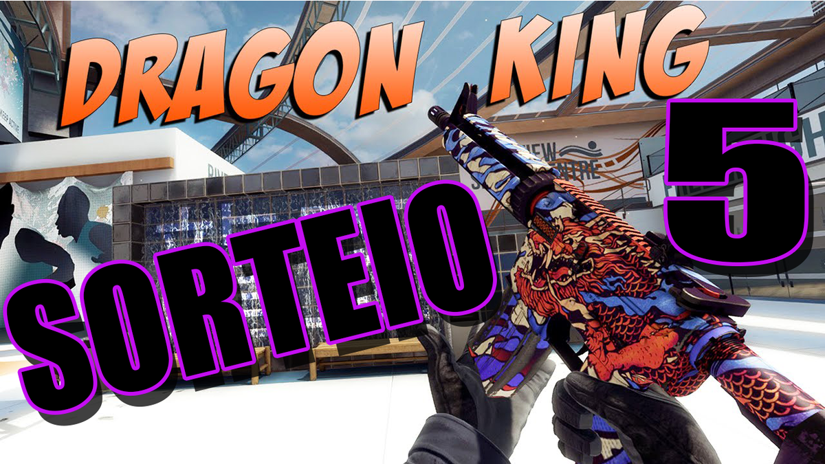 guttoplayrosa's tweet image. GALERINHA SORTEIO DE 5 M4A4 DRAGON KING, DA RT E MARCA 3 AMIGOS PARA PARTICIPAR . LINK DO GLEIN  .
