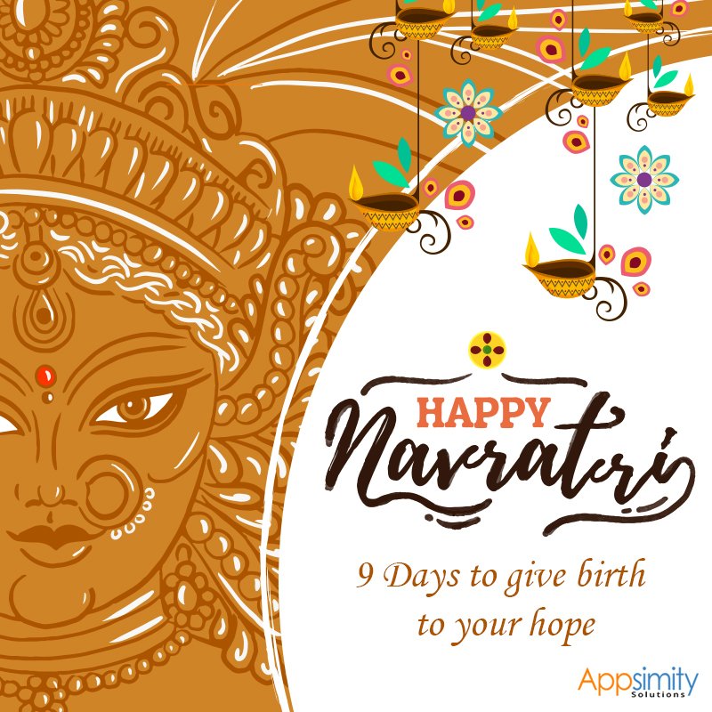 appsimity's tweet photo. Wish you all have a blessed Navratri
#Happynavaratri #Navratri2018 https://t.co/TsB5sy1o9I