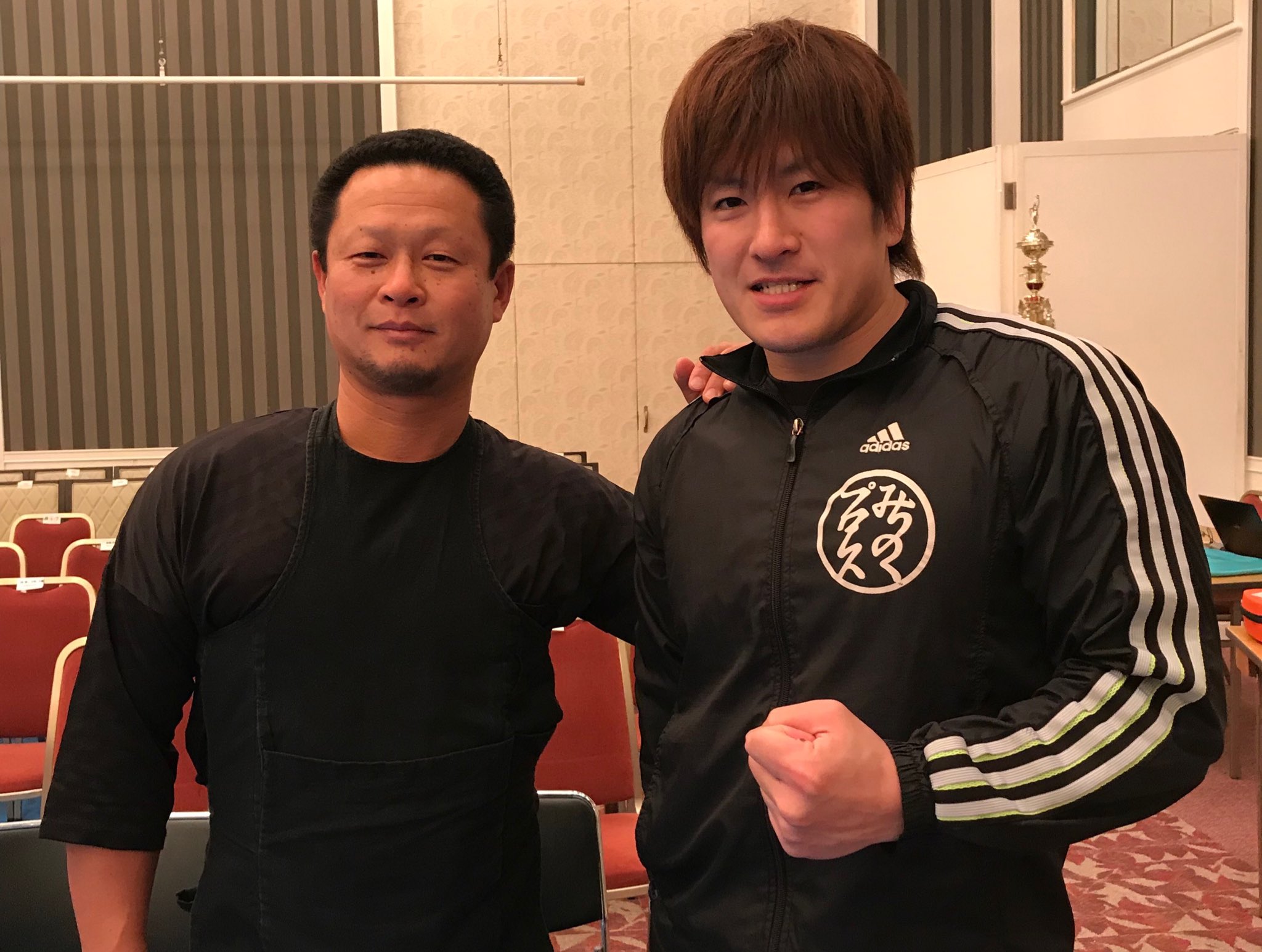 パンチ田原 Punchtahara いよいよ 壮行ラストマッチの佐々木大地 ウチの息子は外語大でスペイン語専攻だが 実地研修の大地とどちらが早く喋れるようになるか楽しみだ 仙台大会は14時ゴング 当日券あります 私はリングアナしますよ みちのく