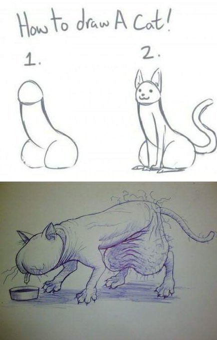 Every time I draw this seems to happen https://t.co/2FuxFKa70s<a href="/tag/caturday"class="tags"><span>#caturday</span></a>
