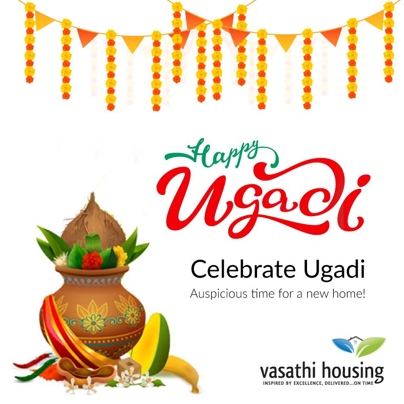 VasathiHousing's tweet photo. Happy Ugadi to all the customers and well wishers of Vasathi Housing let his Ugadi may excel in whatever you do in life. 
#happyugadi #ugadiwishes #vasathihousing

https://t.co/gA4xvY8meB https://t.co/EkIGZ9Wse9