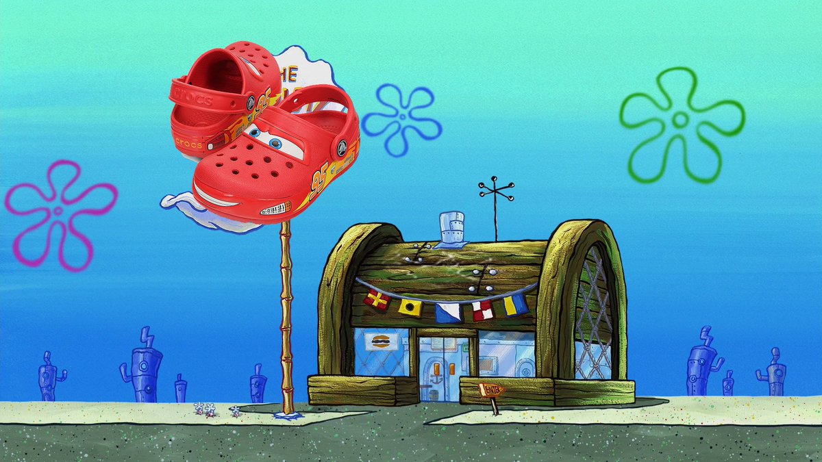 the lightning mcqueen crocs