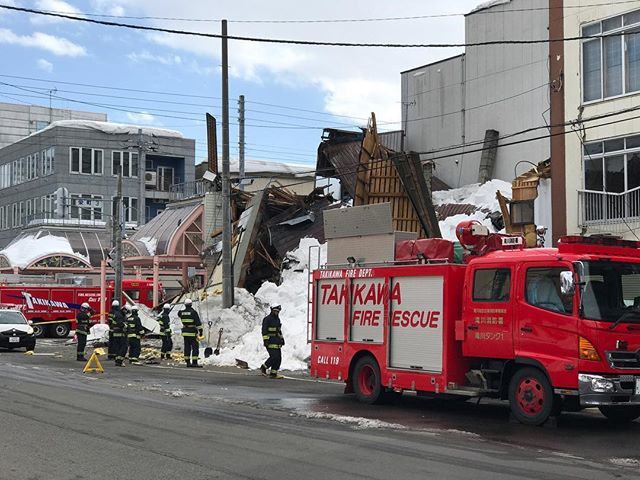 【崩落事故】北海道滝川市栄町3丁目付近の建物が倒壊 まとめダネ!