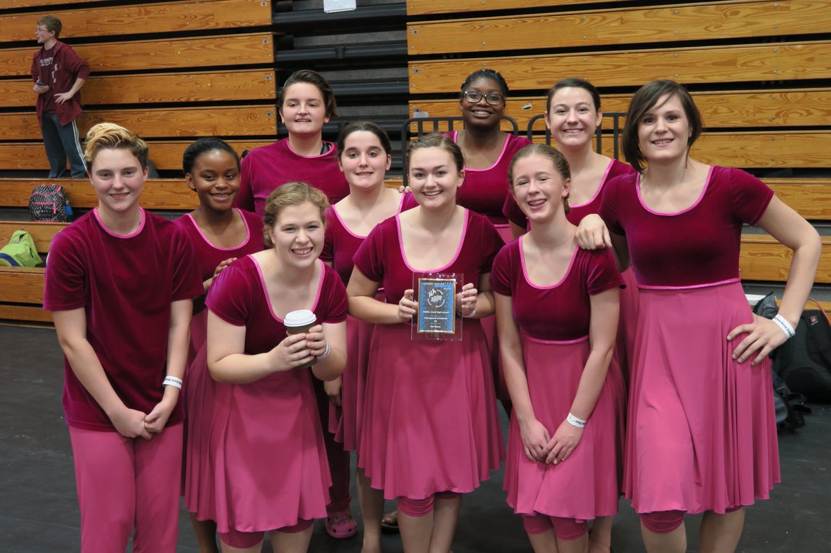 First place at Middle Creek! ☕️💕 #aia2018