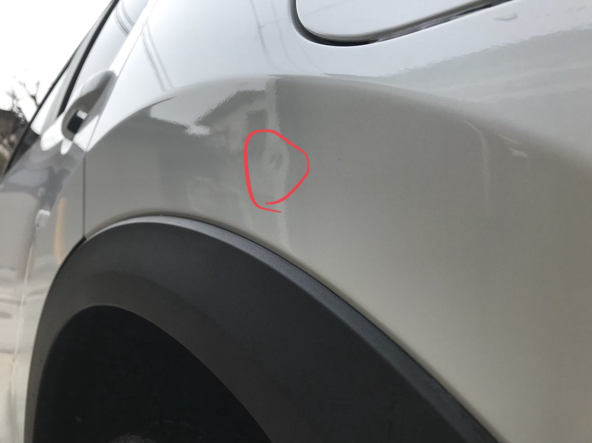 車 ドアパンチ 傷 Kuruma