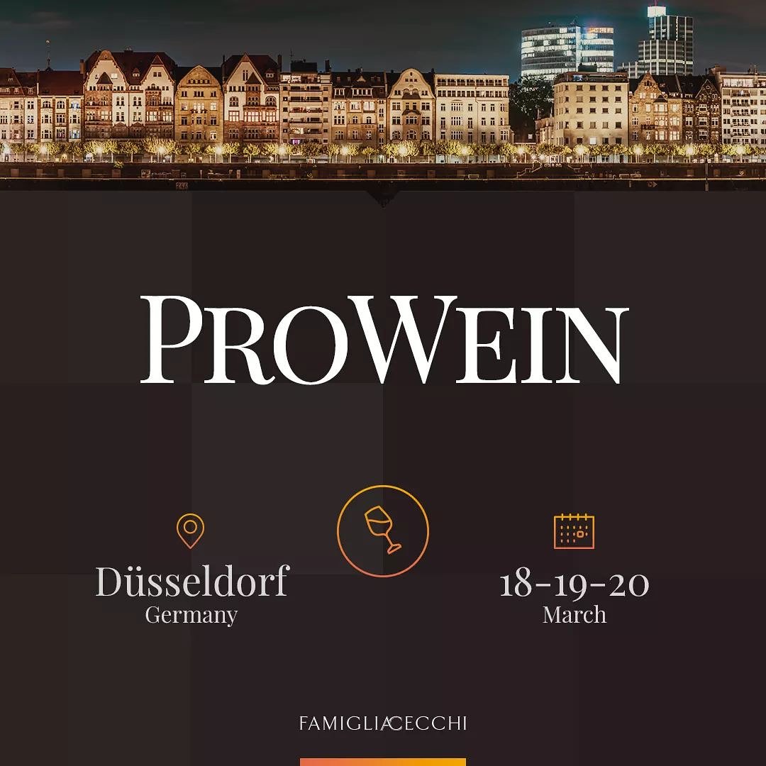 #prowein è un evento immancabile per Famiglia Cecchi, che a #düsseldorf porta le referenze dallo spirito più internazionale.
