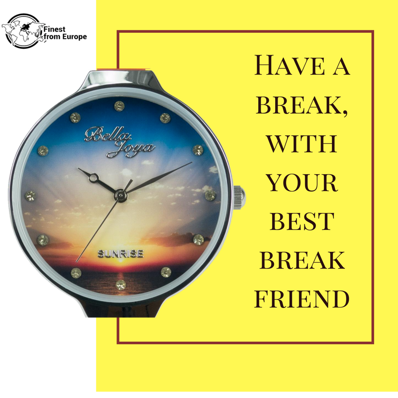 FFEurope's tweet photo. Do you need a soothing break? Then we’ve got you the best break friend
Weitzmann Bella Joya Sunrise Orange Wristwatch speaks for you! Buy it now at https://t.co/7fe5GEW4mA
.
#LuxuryWatch #Fashionista #fashion #Accessories https://t.co/OIvcBTl1JW