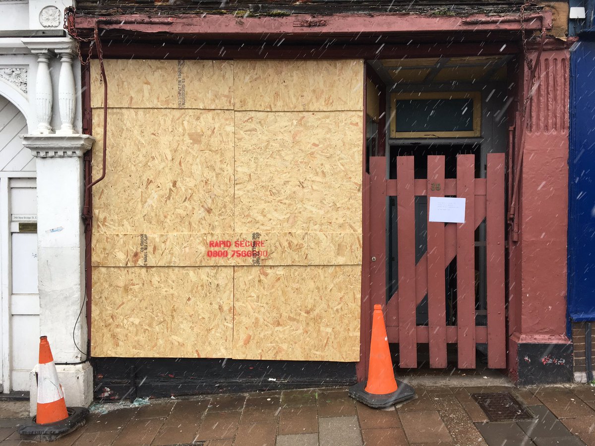 'The Candidates' exhibition is NOT open today. This is due to vandalism.