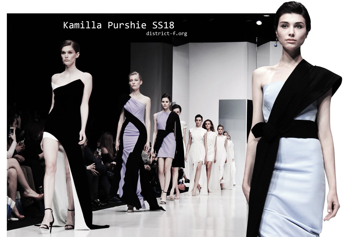 Kamilla Purshie SS18: прощание с будничностью district-f.org/2017/12/14/mfw… #mfw #russiandesigners #kamillapurshie #ss18