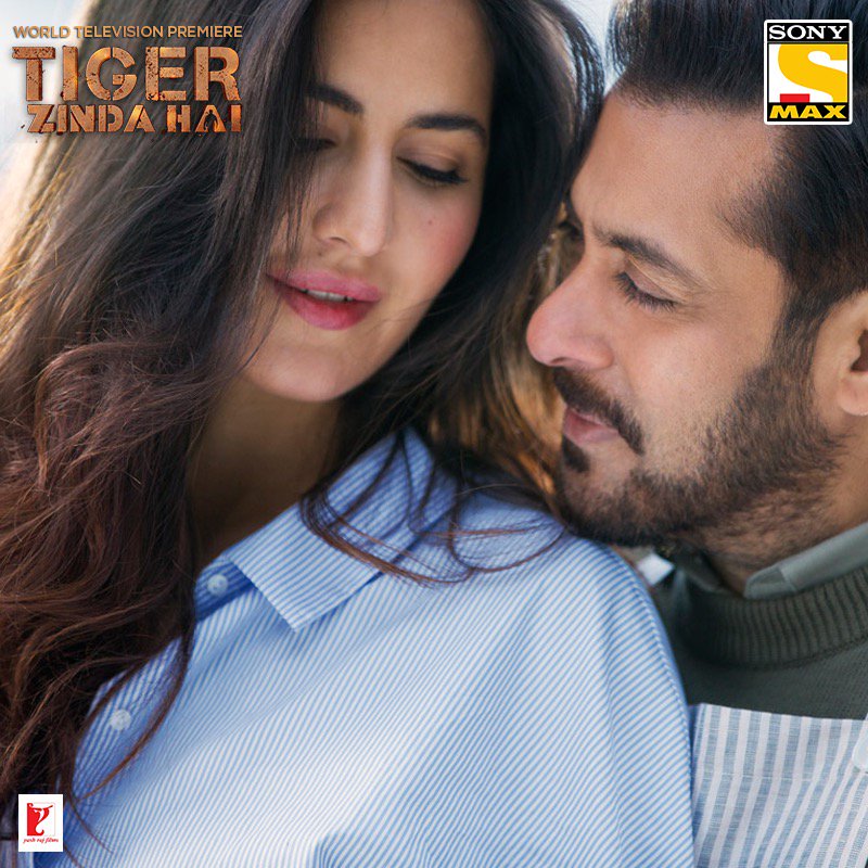 Catch the World Television Premiere of Tiger Zinda Hai TODAY at 1 PM on @SonyMAX #TigerOnSonyMAX .