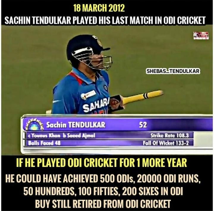 ankush_ks's tweet photo. #OnThisDay in 2012, @sachin_rt played his last ODI against #Pakistan #6YearsOfSachinsLastODI #ankushsachinist 🙏 https://t.co/kBBml2Tk0L