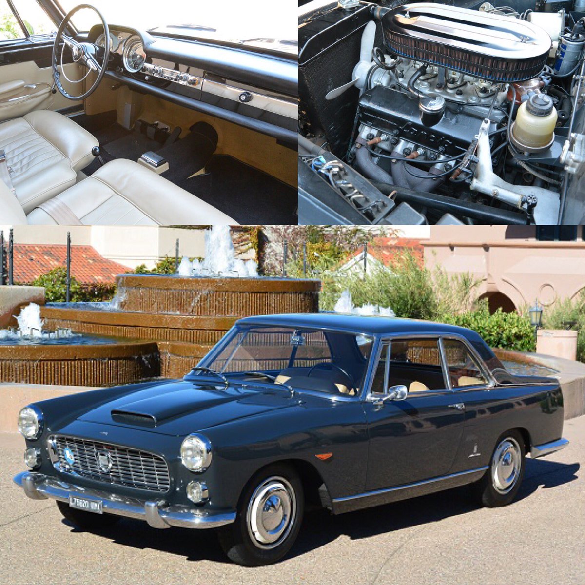 LVGarage702's tweet image. 1963 LANCIA FLAMINIA PF COUPE #blackhawkcollection #blawkhawk #lancia #flaminia #coupe #classiccar #classiccars #danville #california