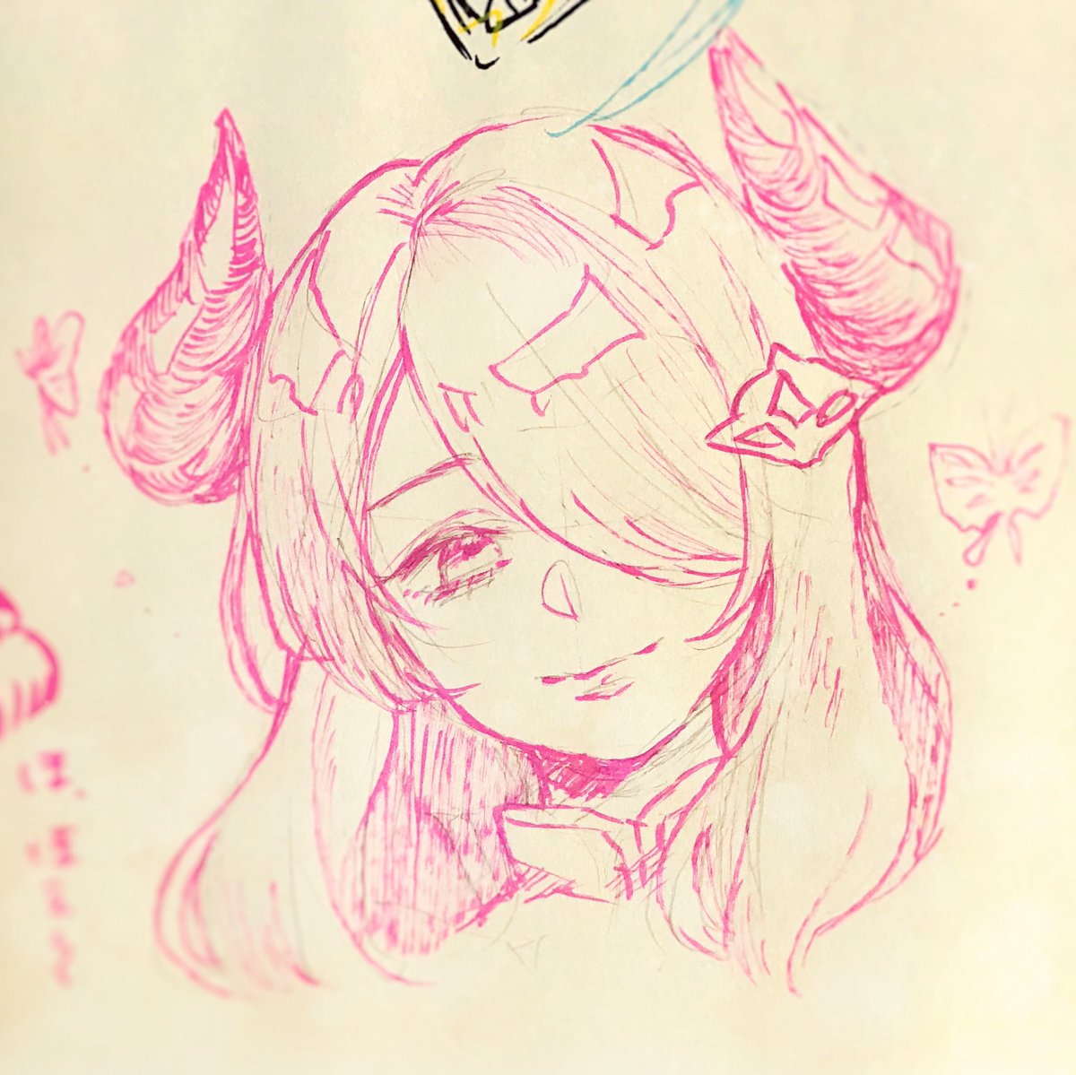 sn_tsukasa's tweet photo. 推し描いてきました https://t.co/F7EVcL9Hvl