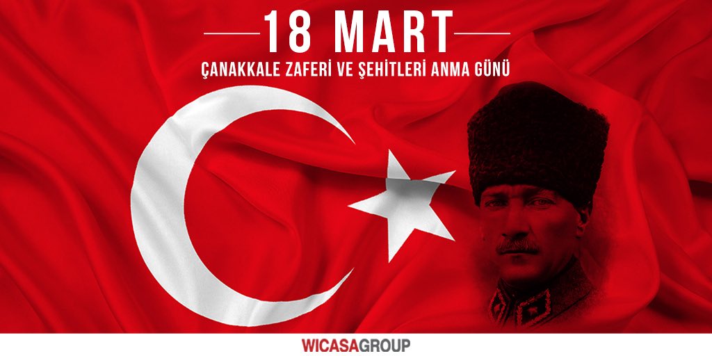 Başta Gazi Mustafa Kemal Atatürk ve silah arkadaşları olmak üzere “Çanakkale geçilmez!” diyerek yazılan destanın tüm kahramanlarını rahmetle ve minnetle anıyoruz!