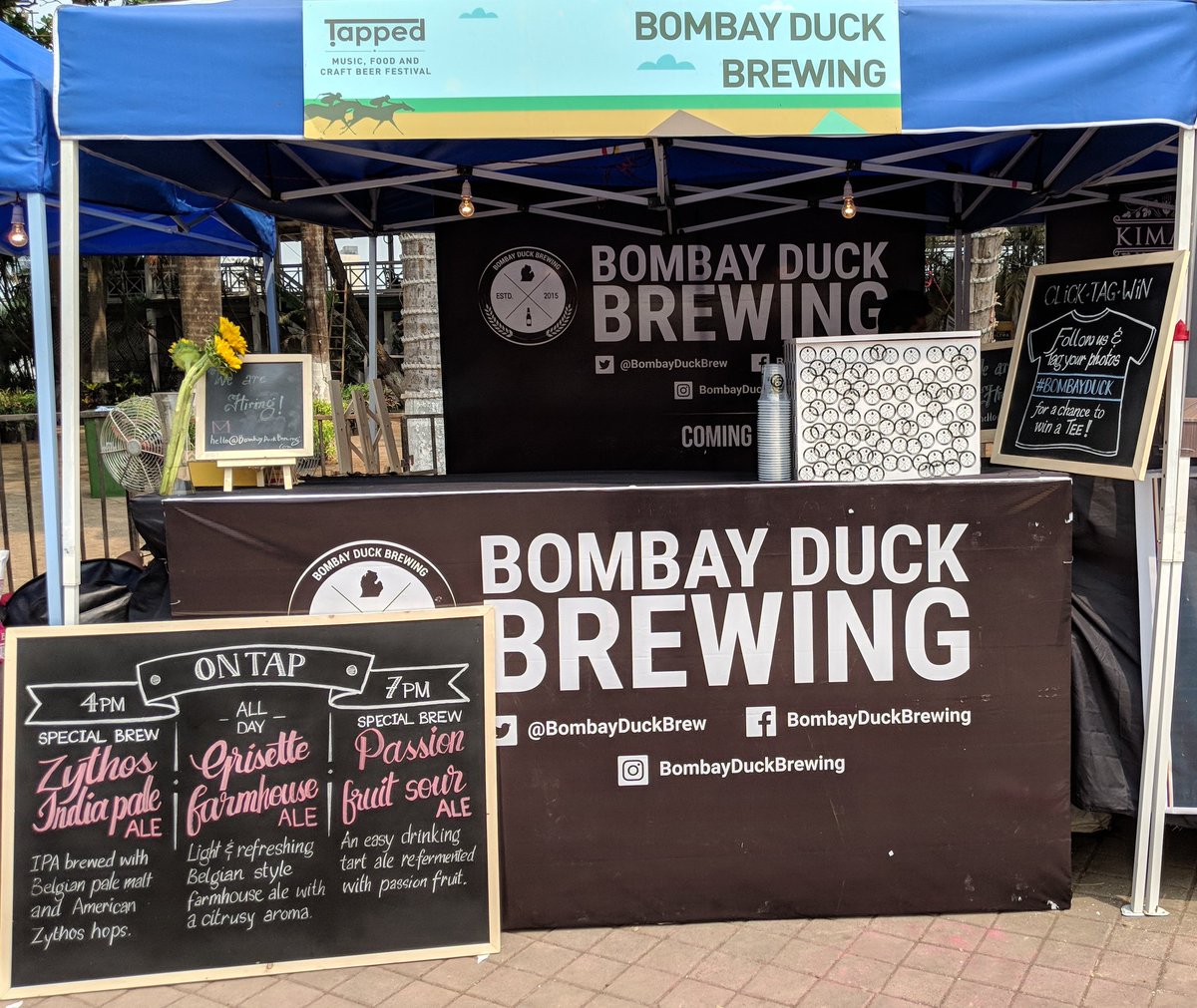 BombayDuckBrew's tweet image. Are you ready? Coz we are! See you all soon @Tappedbeerfest #BombayDuck