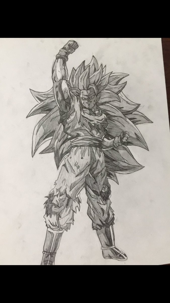 Infernus_04's tweet photo. @RealLordFrieza that’s the vegito and the colored in goku https://t.co/vmMrZGkDYO