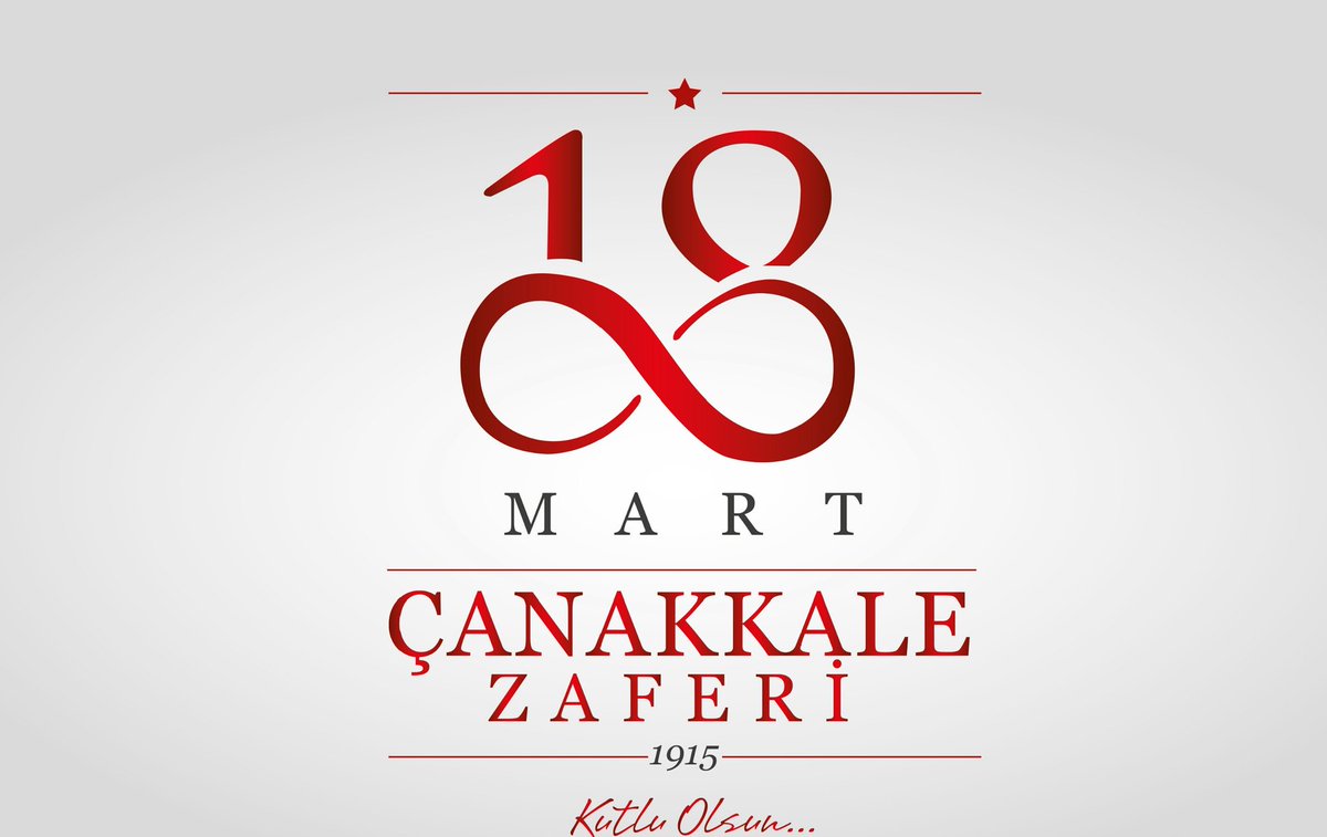 18 Mart Çanakkale Zaferimizin 103. yılında aziz şehitlerimizi saygıyla anarız. #ÇanakkaleGeçilmez