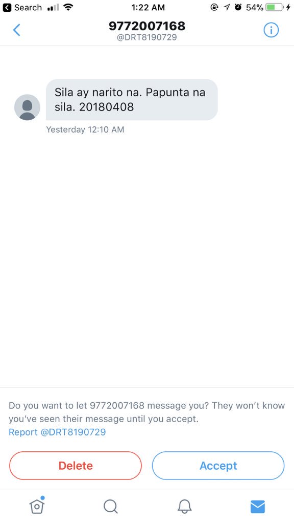 peachykittens's tweet photo. @strayedaway I got this today!! It says “ they are here. They will come. 20180408 “ https://t.co/4XXSrDzUrb