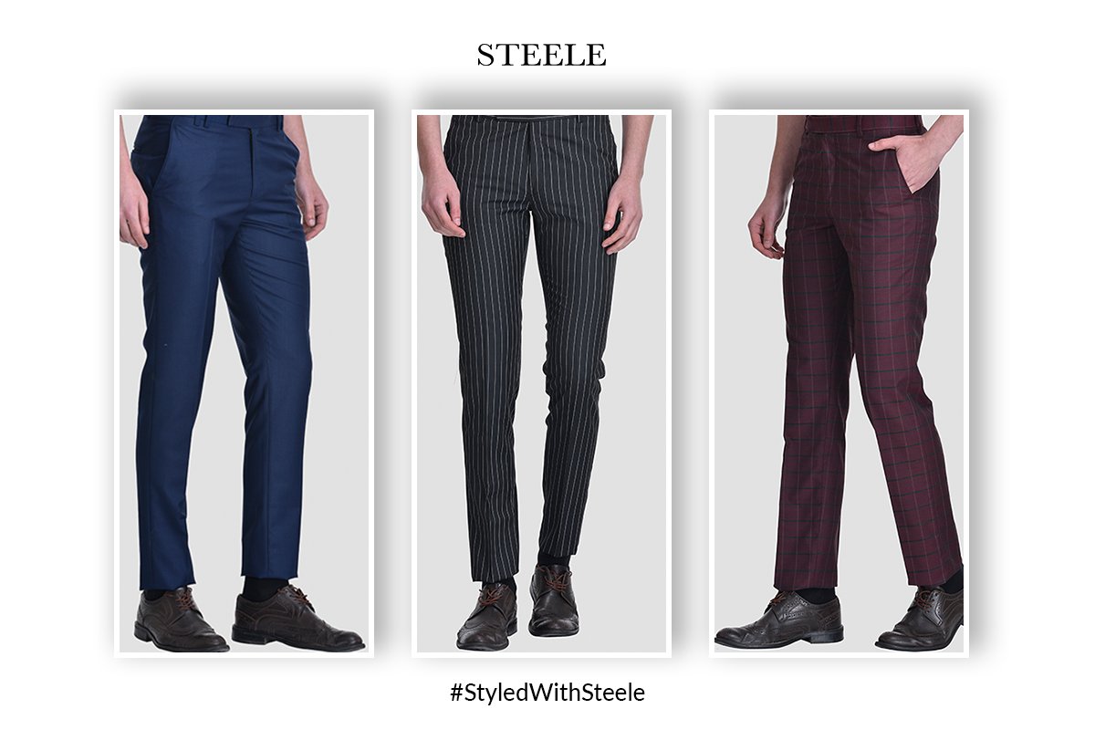 steele_clothing's tweet photo. The perfect complement to all your suits. Steele men's tailored trousers create an impeccable look. #Steeleclothing #smartfit #tailorfit #mensfashion #menswear #trousers #tailormade #custommade #dapper #classy #latestcollection #newarrivals #perfectfit #royal #mensstyle https://t.co/U4lIT33WP5