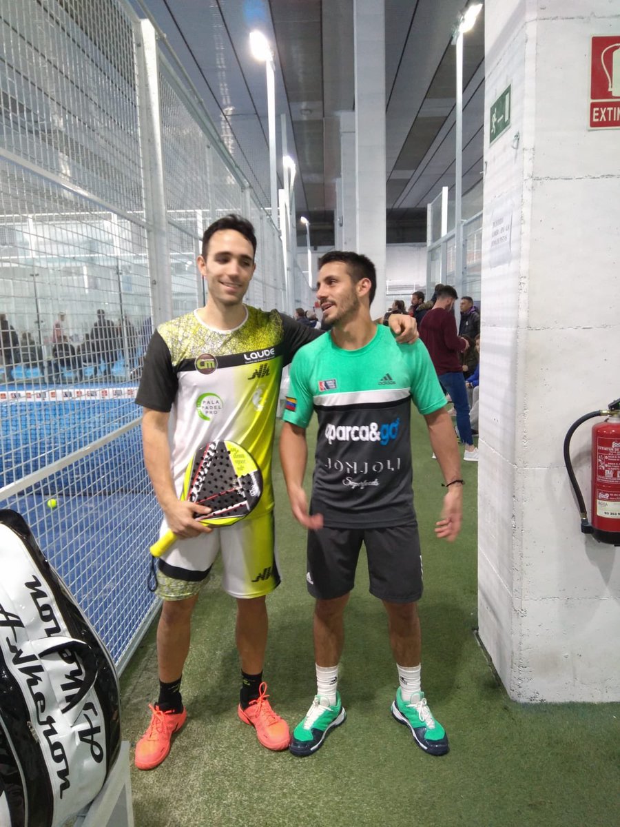 First Víctory of the year 💪🏻 #WPTCatalunyaMaster 🎾 #aparcaandgo #jonjoli #padeltrack #adidaspadel #allforpadel