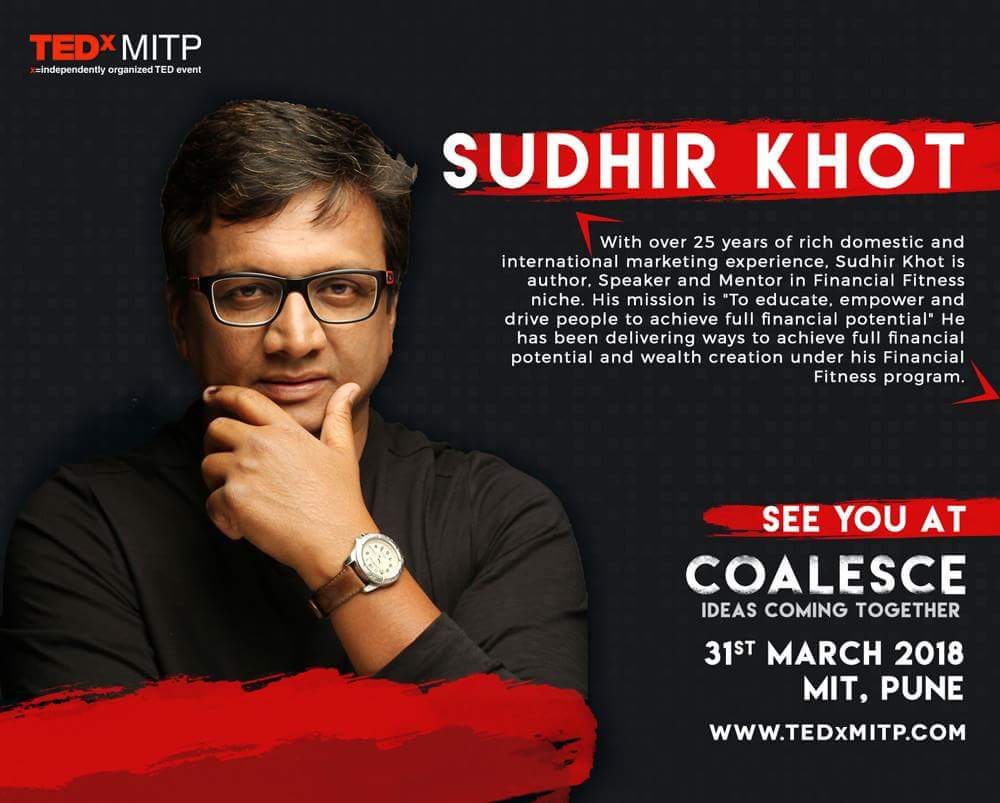 TEDxMITP's tweet photo. Speaker Announcement #2
Sudhir Khot - Finance Coach

#TEDxMITP #Coalesce

If you haven't registered yet, book your spots now: https://t.co/PZXUkfltqj https://t.co/e31j1Uf6MI