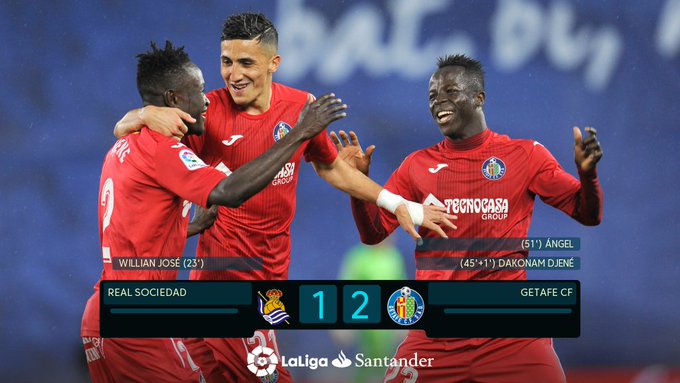 Junael_F's tweet image. Voir un #Togo-lais sur une affiche de la @LaLiga 😋 LA FIERTÉ😊 Bravo encore une fois Champion🙌 #DD12