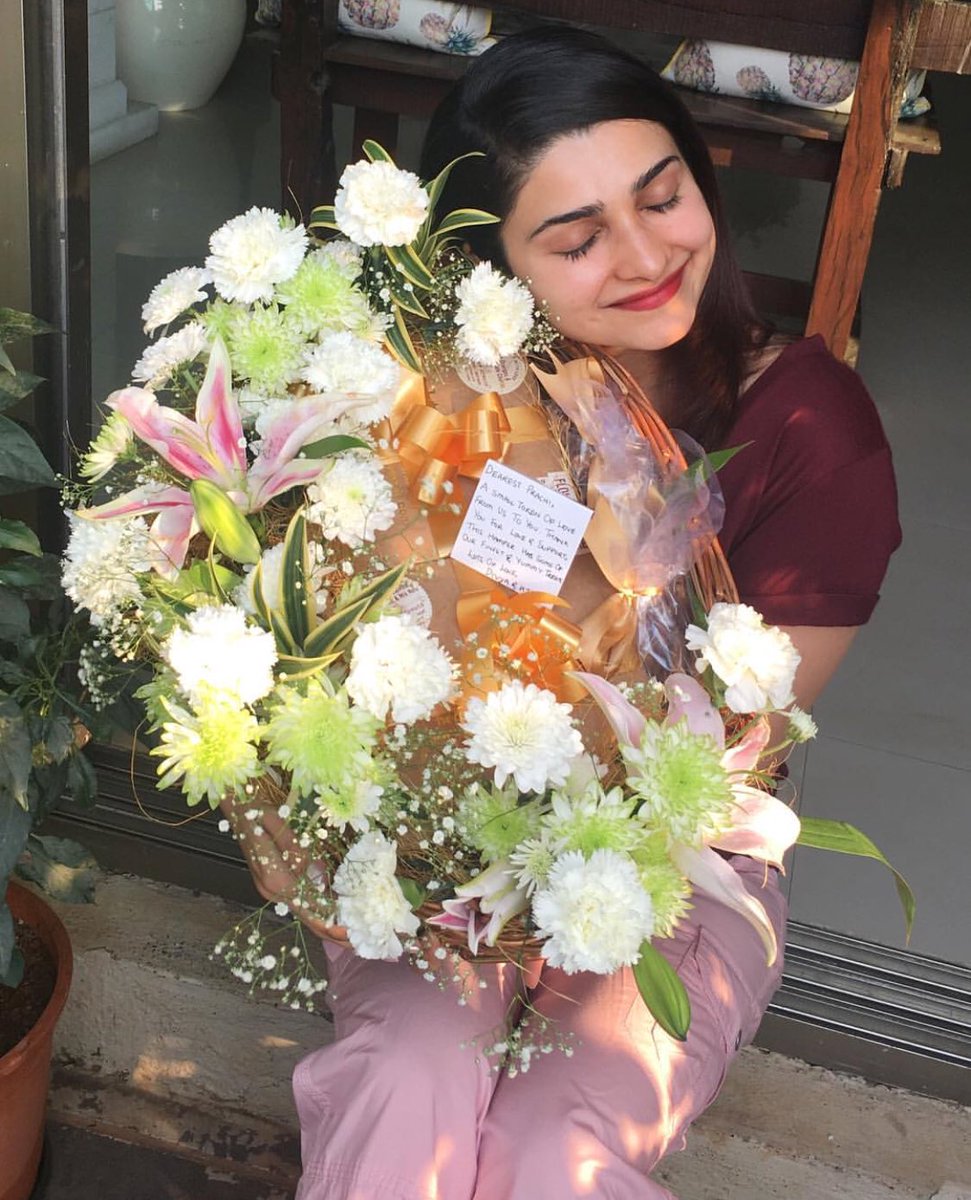 Morning 😍✨🌸
<a href="/ItsPrachiDesai/">Prachi Desai</a>