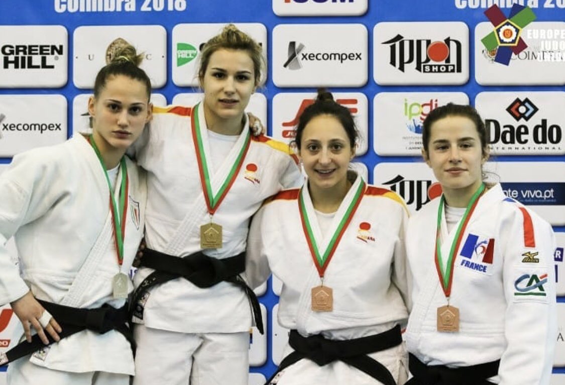 yukito1995's tweet photo. Laura Martínez Abelenda ganó ayer 17/3/2018, la medalla de oro en la Copa de Europa Junior de judo, celebrada en Coimbra (Portugal) #Enhorabuena! @LMartinezPodium @becaspodium @GOsharingdreams https://t.co/ohKi01wUUc