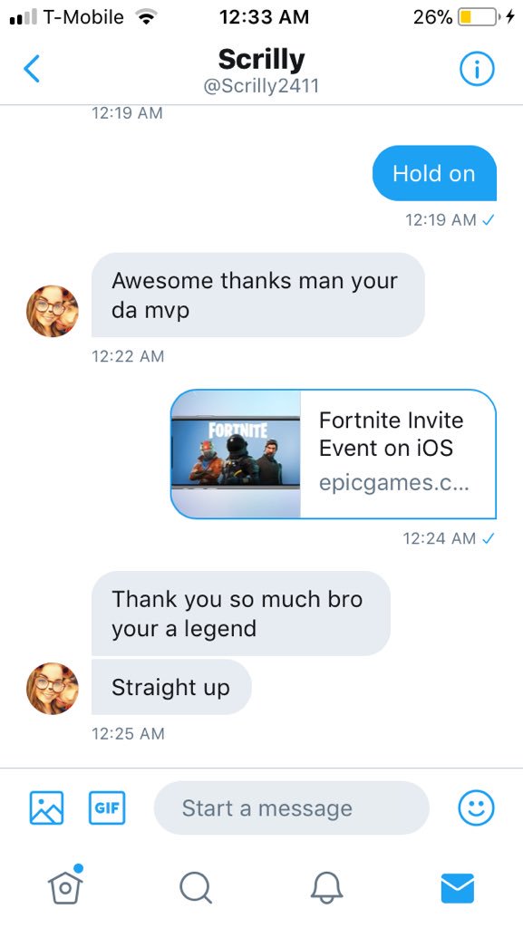 nitescopez's tweet photo. Just gave away a fortnite mobile code got 2 left like and retweet https://t.co/rWF7AIZfO4