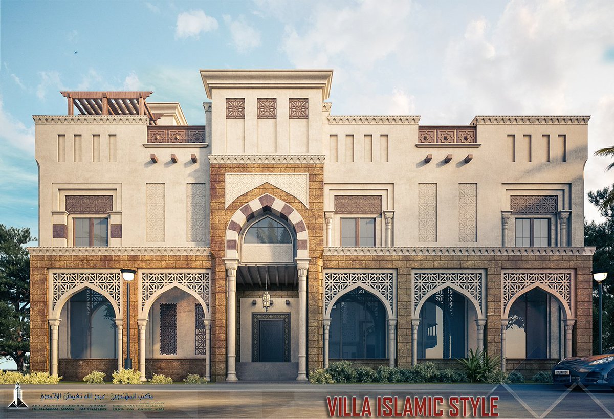 современные фасады синагоги в восточном стиле. восточный архитектурный стиль. восточный архитектурный стиль. марокканский стиль в архитектуре. Antonovich design особняки экстерьер.