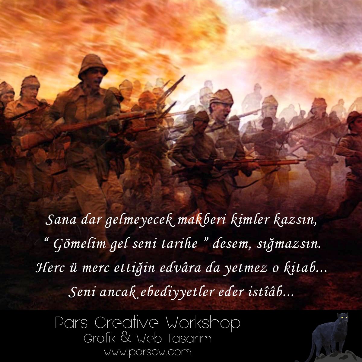 " Sana dar gelmeyecek makberi kimler kazsın,
" Gömelim gel seni tarihe " desem, sığmazsın....

Çanakkale Zaferimizin 103. Yılında Şehitlerimizi Saygı ve Rahmet ile Anıyoruz....

#18mart #çanakkalezaferi #çanakkalegeçilmez #tasarim #design #grafiktasarım #graphicdesign #wetasarım
