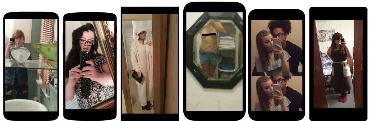 LouHazelwood's tweet photo. #MediatedByGlass new double sided acrylic, men on one side &amp; women the other. Self portraits through mirrors #PreSelfie #Hull #Artist @gillhob @ChloeRoachArt @KatyaRobin  In the age of Narcisstic Nostalgia https://t.co/vDpjODa4sk