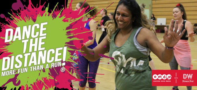 Tomorrow we bring to you Dance the Distance 💃🏼👯‍♀️🕺🏼

This will be a one off event taking place instead of Body Pump at 6.20pm. 

We would like to invite all members and guest to try this out and help us raise money for a great charity <a href="/cr_uk/">Cancer Research UK</a> 
#fitnessfirst #dwfitnessfirst